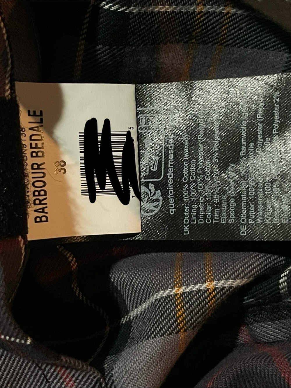 Barbour Bedale® Waxed Jacket - Picture 5 of 7